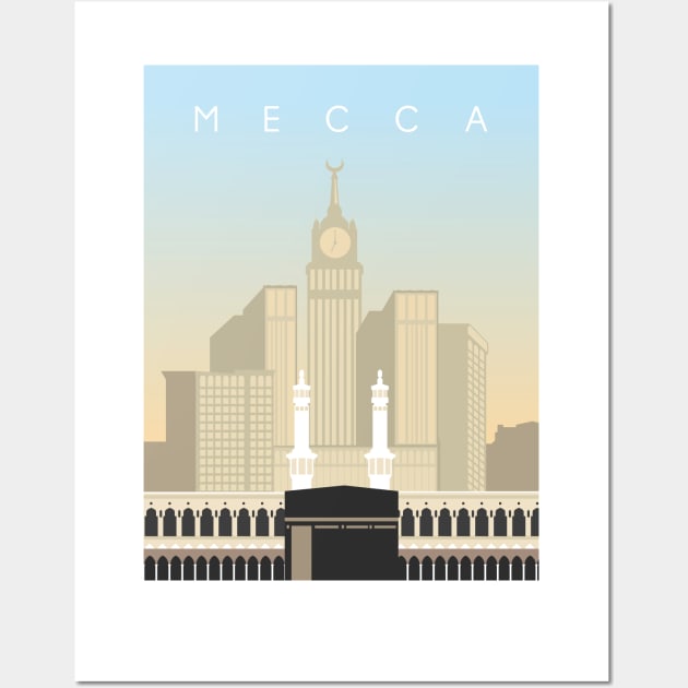 Mecca Wall Art by Zakaria Azis